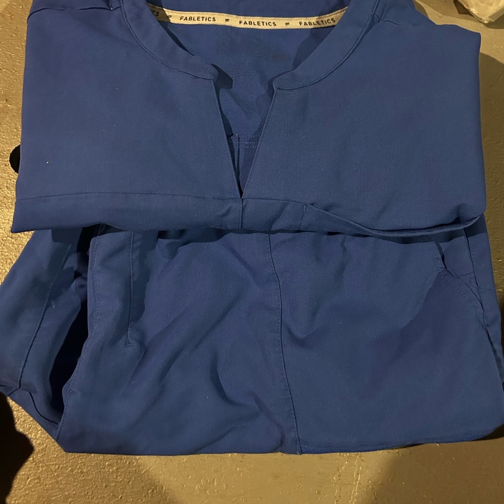 Fabletics Vibrant Blue Workout Ensemble - image 2